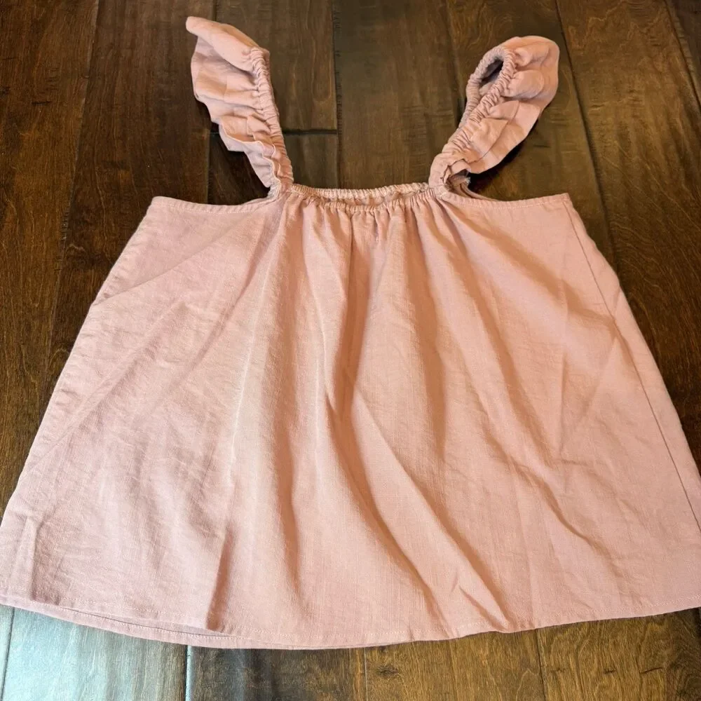Show Me Your Mumu Wake Up Pajama Set Pink Mauve size Small Loungewear Relaxed
